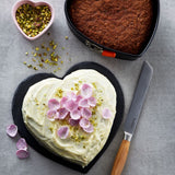 Le Creuset 25Cm Springform Heart Cake Tin Satin Black
