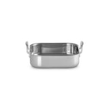 Le Creuset 3-ply Stainless Steel Square Roaster, 26cm