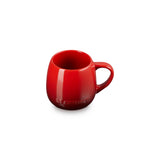 Le Creuset 320ml Stoneware Coupe Mug in Cerise
