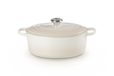 Le Creuset Cast Iron Oval Casserole In Meringue, 29cm