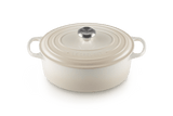Le Creuset Cast Iron Oval Casserole In Meringue, 29cm