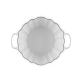 Le Creuset Cast Iron Pumpkin Casserole 24cm White