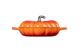Le Creuset Cast Iron Pumpkin Shallow Casserole Volcanic