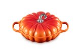 Le Creuset Cast Iron Pumpkin Shallow Casserole Volcanic
