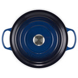 Le Creuset Cast Iron Round Casserole 28cm in Lapis