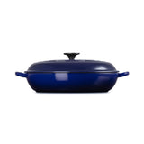 Le Creuset Cast Iron Shallow Casserole 30cm Indigo