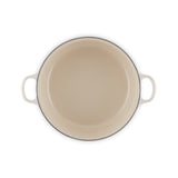 Le Creuset Classic Cast Iron Round Casserole 24cm Crème