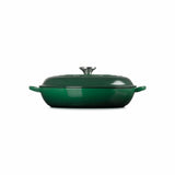 Le Creuset Classic Cast Iron Shallow Casserole 30cm Juniper