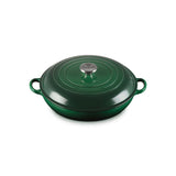 Le Creuset Classic Cast Iron Shallow Casserole 30cm Juniper