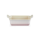 Le Creuset Deep Rect. Dish 19Cm In Shell Pink