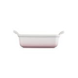 Le Creuset Deep Rect. Dish 19Cm In Shell Pink