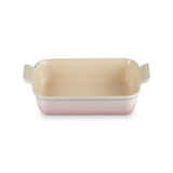Le Creuset Deep Rect. Dish 26Cm, Shell Pink
