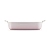 Le Creuset Deep Rect. Dish 32Cm In Shell Pink