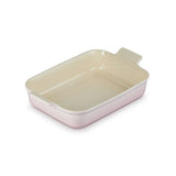 Le Creuset Deep Rect. Dish 32Cm In Shell Pink