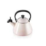 Le Creuset Kone Kettle with Fixed Whistle 1.6L, Shell Pink