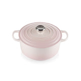 Le Creuset Round Casserole 24cm In Shell Pink