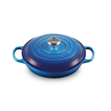 Le Creuset Shallow Casserole 26cm In Azure