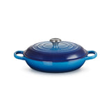 Le Creuset Shallow Casserole 30cm In Azure