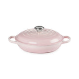 Le Creuset Shallow Casserole 30Cm Shell Pink
