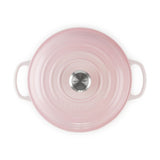 Le Creuset Shallow Casserole 30Cm Shell Pink