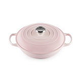 Le Creuset Shallow Casserole 30Cm Shell Pink