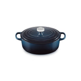 Le Creuset Signature Cast Iron Oval Casserole 27cm In Nuit