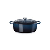 Le Creuset Signature Cast Iron Oval Casserole 27cm In Nuit