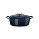 Le Creuset Signature Cast Iron Oval Casserole 29cm In Nuit
