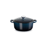 Le Creuset Signature Cast Iron Round Casserole 20cm In Nuit