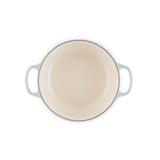 Le Creuset Signature Cast Iron Round Casserole 20cm In Sea Salt