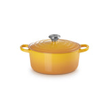 Le Creuset Signature Cast Iron Round Casserole 24cm in Nectar
