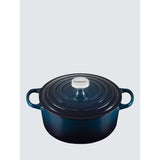 Le Creuset Signature Cast Iron Round Casserole 24cm In Nuit