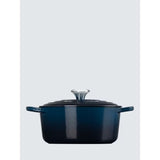 Le Creuset Signature Cast Iron Round Casserole 24cm In Nuit