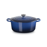 Le Creuset Signature Cast Iron Round Casserole 26cm Lapis