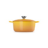 Le Creuset Signature Cast Iron Round Casserole 28cm in Nectar