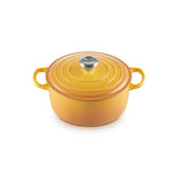 Le Creuset Signature Cast Iron Round Casserole 28cm in Nectar