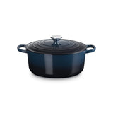 Le Creuset Signature Cast Iron Round Casserole 28cm In Nuit