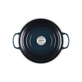 Le Creuset Signature Cast Iron Round Casserole 28cm In Nuit