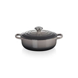 Le Creuset Signature Cast Iron Sauteuse Oven 24cm In Flint