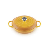 Le Creuset Signature Cast Iron Shallow Casserole 26cm in Nectar