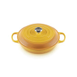 Le Creuset Signature Cast Iron Shallow Casserole 30cm in Nectar