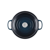 Le Creuset Signature Cast Iron Shallow Casserole 30cm In Nuit