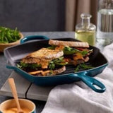 Le Creuset Signature Cast Iron Square Grillit 26cm In Nuit