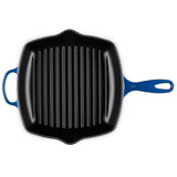 Le Creuset Signature Cast Iron Square Grillit 26cm Lapis
