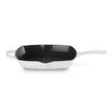 Le Creuset Signature Cast Iron Square Grillit 26cm In White