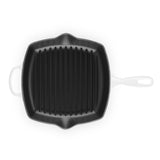 Le Creuset Signature Cast Iron Square Grillit 26cm In White
