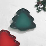 Le Creuset Stoneware 19cm Christmas Tree Plate