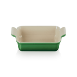 Le Creuset Stoneware 19cm Heritage Rectangular Dish Bamboo Green