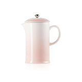 Le Creuset Stoneware Cafetiere with Metal Press Shell In Pink