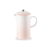 Le Creuset Stoneware Cafetiere with Metal Press Shell In Pink